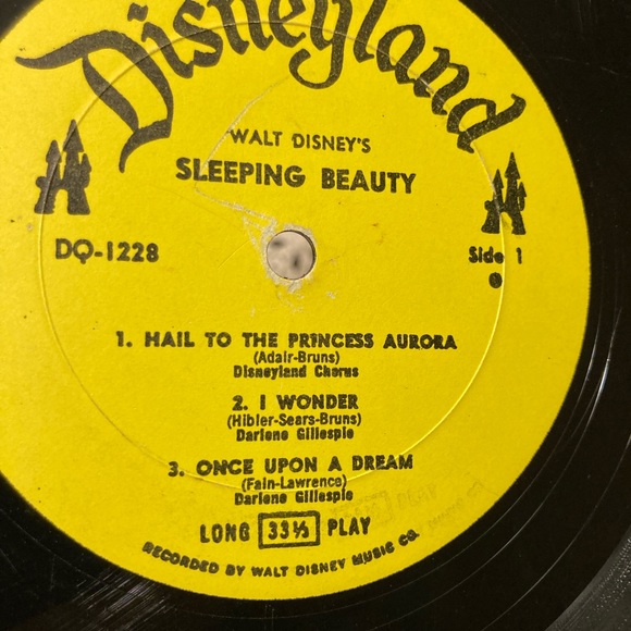 Sleeping Beauty Vinyl LP Record - Disneyland Record - Wall Art Gallery Decor - Picture 11 of 14